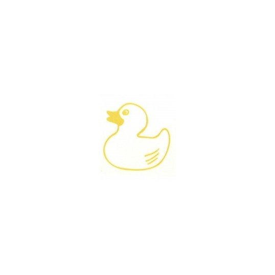 Iron-on patch yellow duck